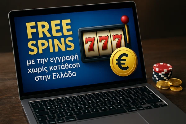 free spins με την εγγραφή χωρις καταθεση