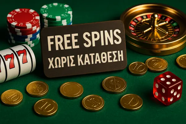 free spins χωρις καταθεση
