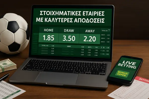 στοιχηματικές εταιρίες με καλύτερες αποδόσεις