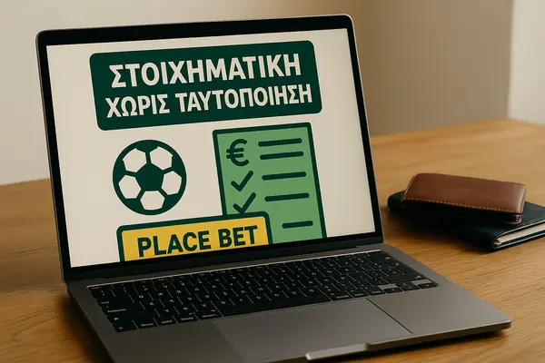 στοιχηματικη χωρις ταυτοποιηση