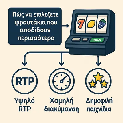 τα πιο κερδοφόρα φρουτάκια με υψηλό rtp