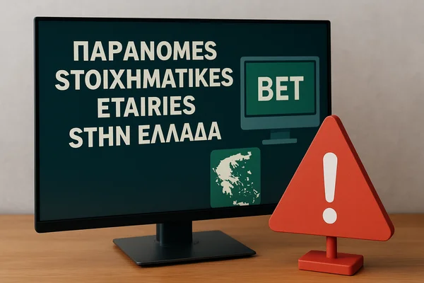 παρανομες στοιχηματικες εταιριες