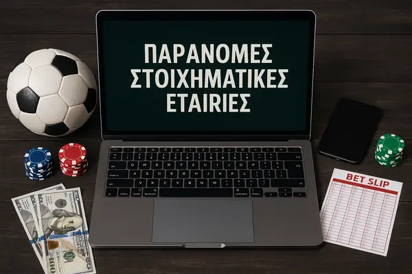 παρανομες στοιχηματικες εταιριες